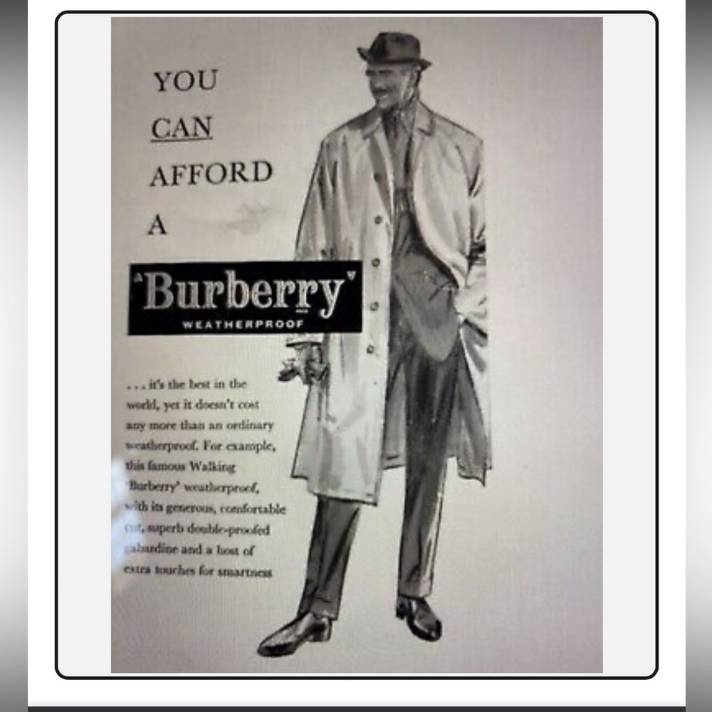 Burberry Vintage Trench Raincoat